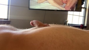 Jumping and cumming 
