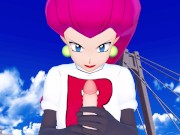 Jessie wants to Fuck your rocket Pokemon Hentai POV 1/16