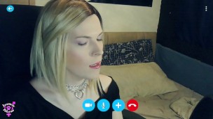 Naughty Trans Stepsis Leaves Webcam On For Me - Jessica Bloom