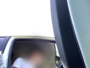 **ALMOST CAUGHT** TEEN JERKING OFF ON SIDE OF THE ROAD