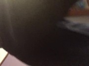 Wetting denim overalls and rubbing pussy 13/16