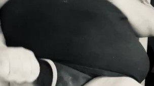 Chub jerk off in cum stained clothes