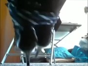 Tied Up in Patent Boots