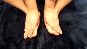 Foot fetish plushie video