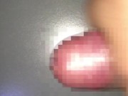 本日５回目のオナニー で絞り出した無修正！精子！