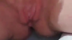 Amateur public gym pee and pussy play