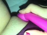 I love cumming under the blankets while everyone is home 2/16