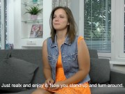 First time on camera rubbing clit and showing hymen Sandra 6/16