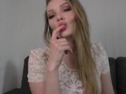Sensual mouth tease hot finger sucking 8/16