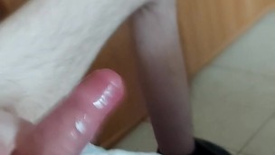 Getting a hard dick while playing