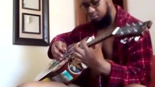 Playing a song I made up