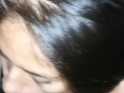 latina de 18 chupa mi gran polla gruesa después de masturbarse su delicioso clítoris 8/16