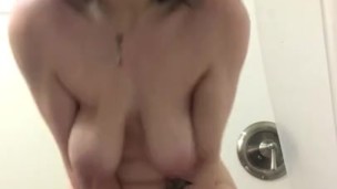 Horny Slut Penetrates her Tight Asshole