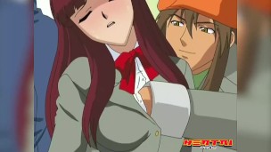 Hentai Pros - Yuji Sakai Fucks A Girl On The Train Before Fucking And Giving A Creampie To Asuka