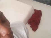 Ebony teen sucks BBC  4 9/16