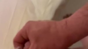 Shower stroke and cum 