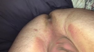 Uncircumsized Cock being jerked off until it cums
