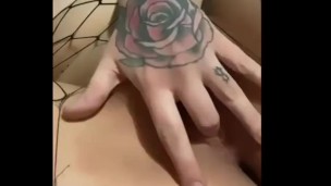 Fingering myself