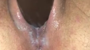 Riding bbc dildo new toy 