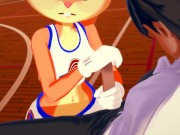 Space Jam - Lola Bunny gets fucked after training - Hentai 1/16