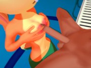 Space Jam - Lola Bunny gets fucked after training - Hentai 15/16