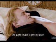 DADDY4K Hombre astuto seduce a la linda novia de su hijo antes de la ceremonia de la boda 8/16