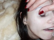 Секс с двумя сучками - фут фетиш, кунилингус, плевки в рот, пощечины - lesbian_illusion 6/16