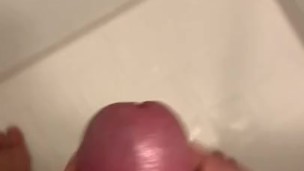お風呂でオナニー　射精　Mastervation
