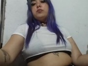 Burguer Queen, Reyna comiendo anvorguesa y papitas mmm ñami riko riko :P