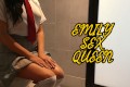 Hot schoolgirl masturbates in school bathroom