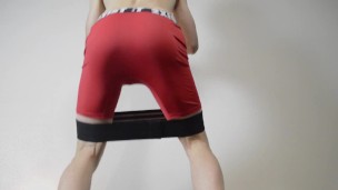 Cam Crest Squats in your Face