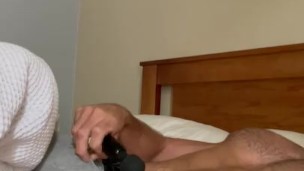 Vibrator Makes Him Cum In His Pants!