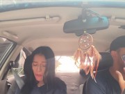 Come en el auto mientras su vibrador está encendido 12/16