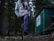 Nerdy Faery Dumpster Piss at Dusk 15/16