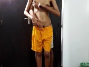 wife fucked with another guy while husband away රූම් බෝයි කෙනෙක් එක්ක 7/16