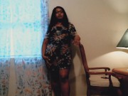 Strip tease then humping my pillow 1/16