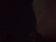 深夜に近所を全裸で散歩する。勃起を保つためのこすり過ぎに注意　野外露出散歩　0129　晴　気温3度