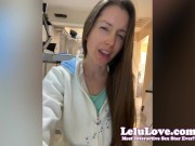 Homemade pornstar sex adventures of anal toy dick rates funny blooper nude twerk booty shaking & stockings & more - Lelu Love 8/16
