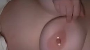 Chubby Girl Shows Off Her Big Titties 