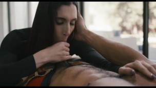 2 hot shemale fucks guy - 2 tranny fucks guy