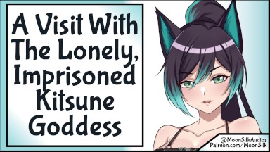 Visit With A Lonely Kitsune Goddess SFW Wholesome