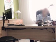 LOAN4K Seductive teen girl seduces loan agent for sex to get money 1/16