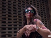 GERMAN SCOUT - BIG TITS LATINA MILF LILY I PICKUP ROUGH FUCK AND RIM I STREET CASTING 2/16