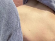 Fit Spanish Erasmus student in yoga pants fucked at the rooftop after nice workout 13/16