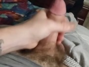 Aren_O stroking his big cock 14/16