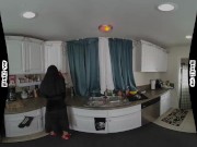 Cute Latina Stripper Getting Fucked In The Kitchen - WankzVR Virtual Sex 1/16