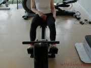 private gym, so I have a lot of fun, fitness leggings  8/16