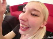 Quicky pussy and ass fucked end with cum on her face 11/16