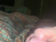 POV Handjob with closeup, thick cumshot