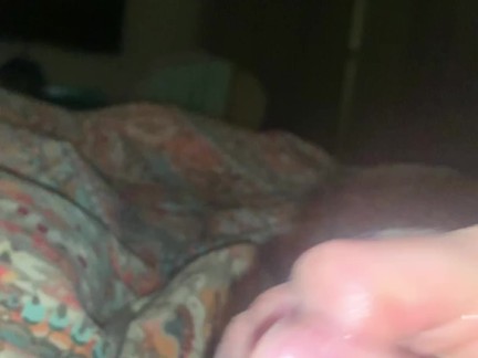 POV Handjob with closeup, thick cumshot